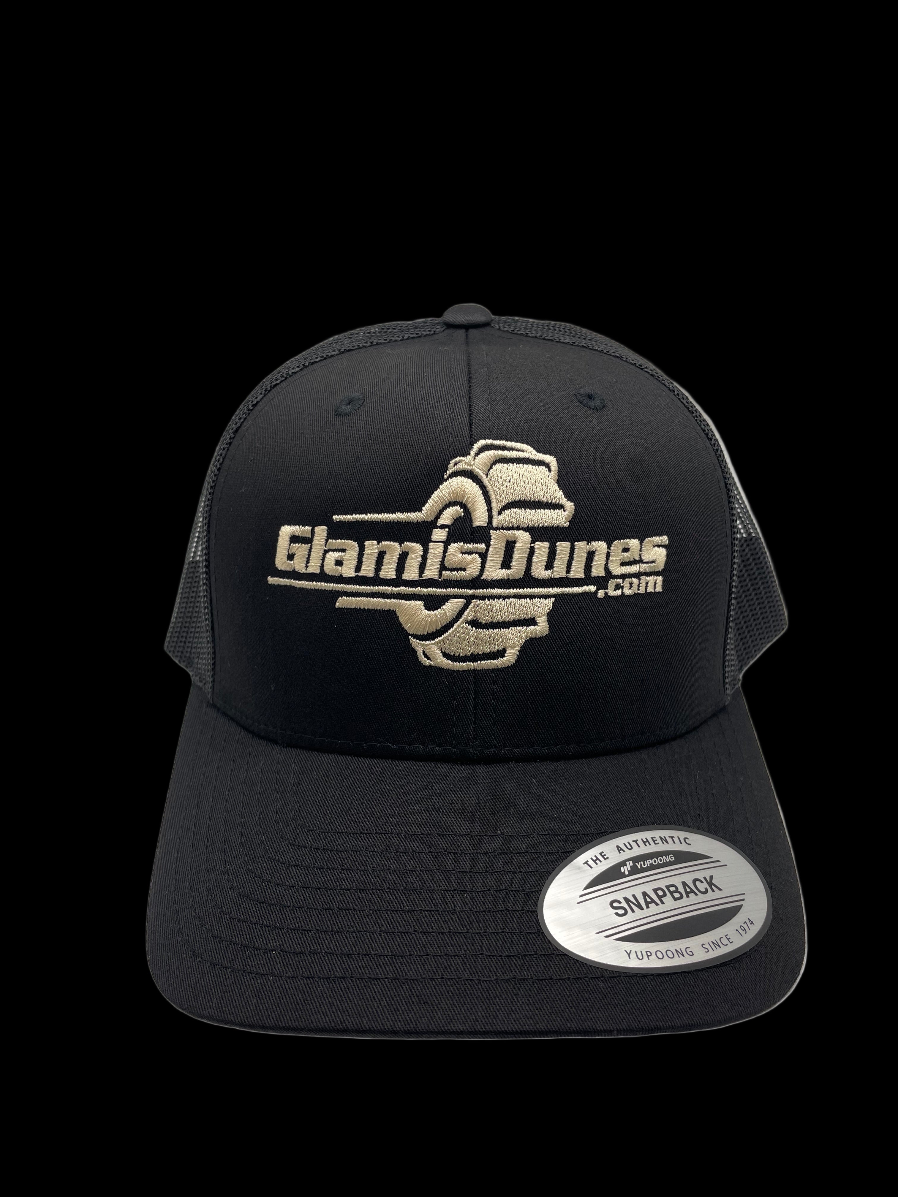 GD Center Tire Snapback Hat- Black