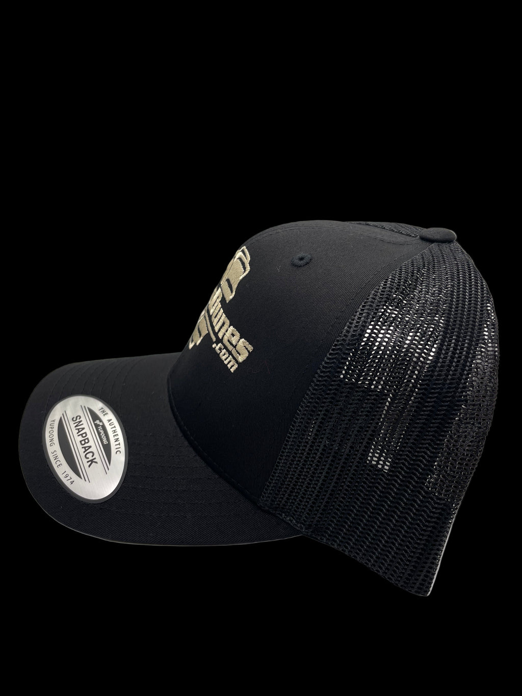 GD Center Tire Snapback Hat- Black